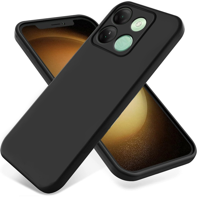 Picture of For Itel A05s Slim Matte Cover Liquid Silicone Stylish and Protective Back Cover Case for Your Device