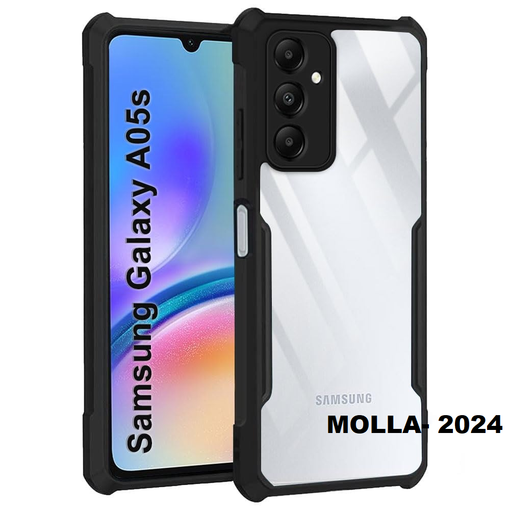 Picture of For Samsung Galaxy A05s Xunddu Protective Back Cover Cases Shockproof Bumper Hard Back Transparent Back Cover