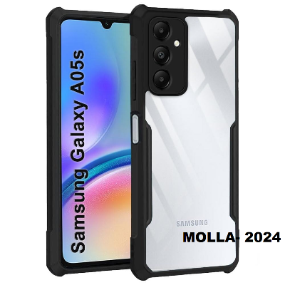 Picture of For Samsung Galaxy A05s Xunddu Protective Back Cover Cases Shockproof Bumper Hard Back Transparent Back Cover