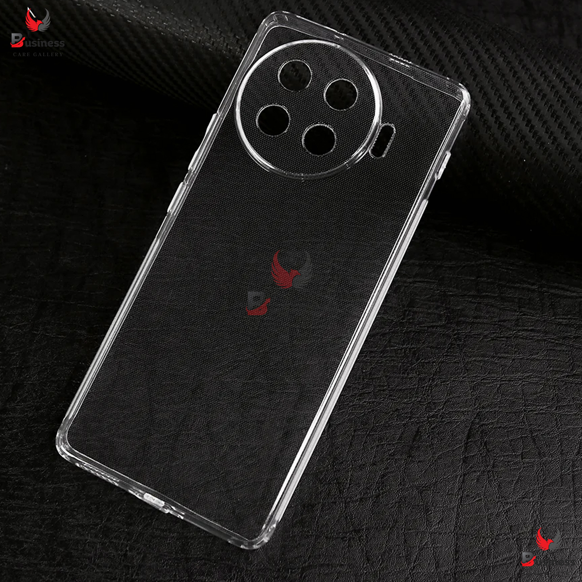 Picture of For Tecno Spark 20 Pro Plus TPU Back Cover Shockproof Silicone Bumper - Transparent Phone Case pani Cover