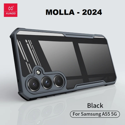 Picture of Samsung Galaxy A55 5g Back Case Camera Protection Xundd Transparent Protective Mobile Phone Back Cover Samsung A55 5g Mobile Phone Back Cover