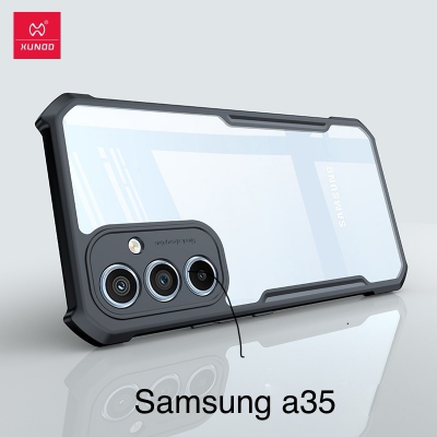 Picture of Samsung Galaxy A35 5g Back Case Camera Protection Xundd Transparent Protective Mobile Phone Back Cover Samsung A35 5g Mobile Phone Back Cover
