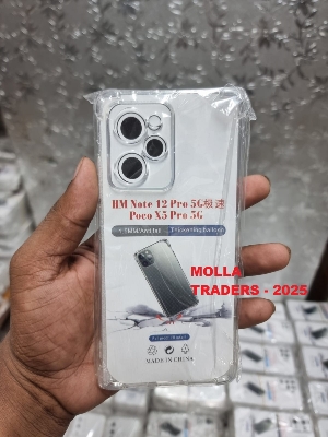 Picture of For Xiaomi Redmi Note 12  pro 5G / Poco X5 pro 5G Soft TPU Clear Transparent Shockproof Airbag Back Cover Case