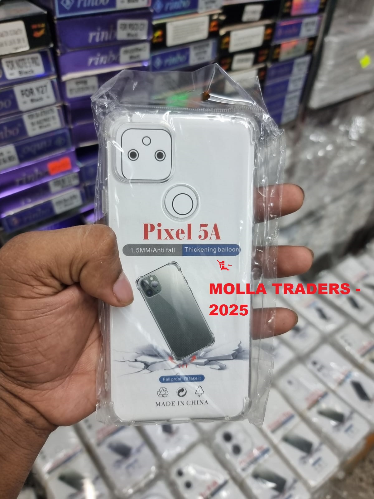 Picture of Google Pixel 5A (5G) Crystal Clear Transparent Soft Ultra Thin TPU Gel Back Case Cover - Back Cover