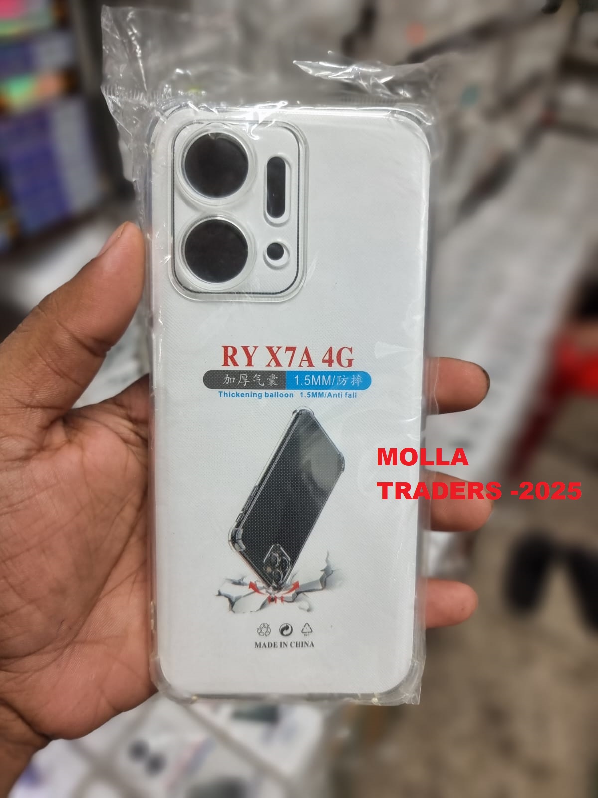 Picture of For Honor X7A CRYSTAL CRACK ORIGINALS SOFT CASE CASING CLEAR TPU COVER