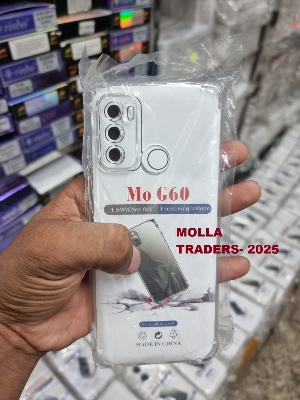 Picture of Motorola Moto G60 Premium Silicone Case Crystal Clear Soft TPU Ultra-Thin Transparent Flexible Protective Mobile Phone Back Cover 1 Ratings