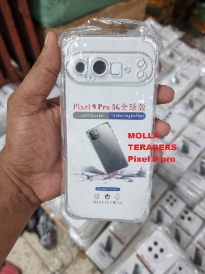 Picture of Transparent Shockproof PC+TPU Case For Google Pixel 9 Pro Frosted  Wireless Charging Phone Back Cover