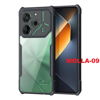 Picture of For Tecno Pova 6 Pro Xunnd Case SOFT CLEAR TRANSPARENT MOBILE BACK COVER