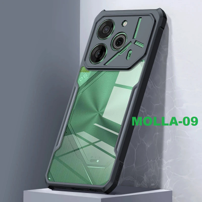 Picture of For Tecno Pova 6 Pro Xunnd Case SOFT CLEAR TRANSPARENT MOBILE BACK COVER