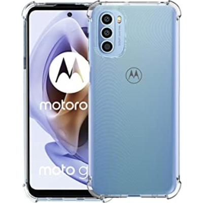 Picture of Motorola Moto G31 / G41 Premium Silicone Case Crystal Clear Soft TPU Ultra-Thin Transparent Flexible Protective Mobile Phone Back Cover