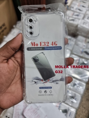Picture of For Motorola Moto E32 New Generation Silicone Case Crystal Clear Soft TPU Ultra-Thin Transparent Flexible Protective Mobile Phone Back Cover