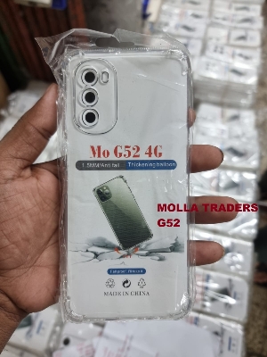 Picture of For Motorola Moto G62 5G / Motorola Moto G52 / Motorola Moto G82 Crystal Silicone Clear Transparent Shockproof Back Cover Phone case