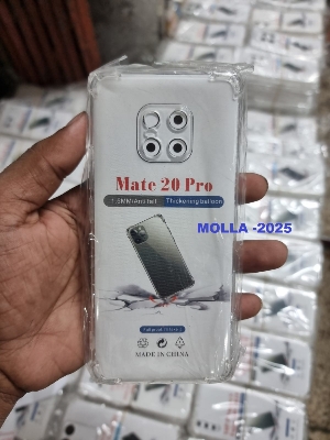 Picture of transparent back cover for Huawei Mate 20 pro