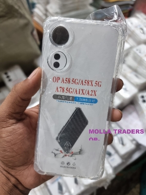 Picture of FOR OPPO A58 5G/ A78 5G SOFT CLEAR TRANSPARENT BACK COVER