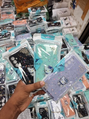 Picture of for Samsung A34 5G Back Cover Cloud Astronaut Lambskin Texture PU Leather Back For Girls Boys Soft Phone Case