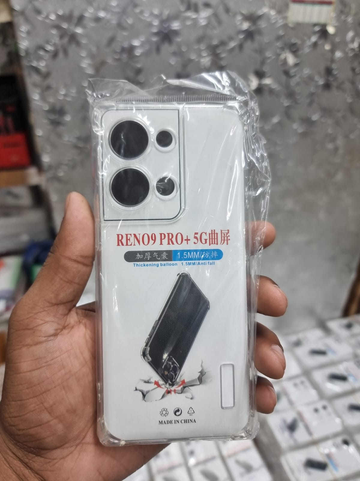 Picture of OPPO Reno 9 Pro Plus + 5G Soft TPU Clear Transparent Shockproof Airbag Back Cover Case