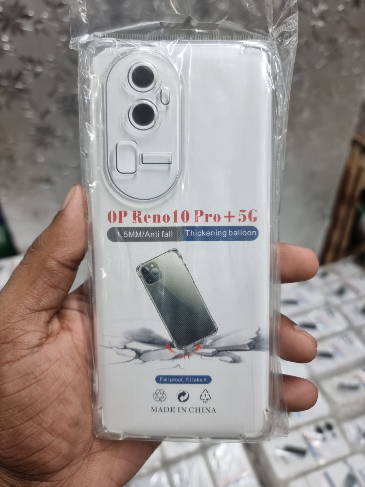 Picture of For Oppo Reno 10 Pro Plus 5g Transparent Clear Silicon Tup Back Cover Phone Cases phone cover Pani Cover