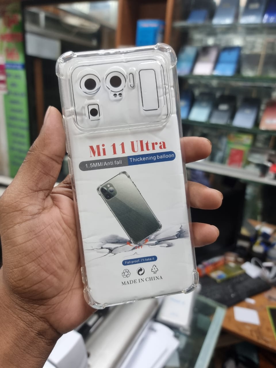 Picture of Xiaomi Mi 11 Ultra Premium Silicone Case Crystal Clear Soft Tpu Ultra-Thin Transparent Flexible Protective Mobile Phone Back Cover - Camera - Phone Back Cover (Back Case Cover For Smartphone)