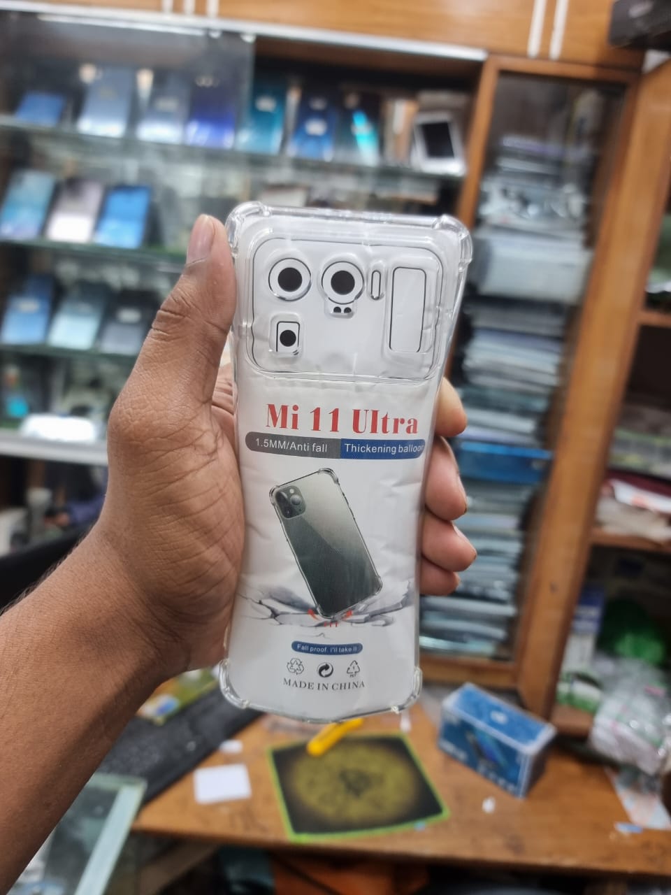 Picture of Xiaomi Mi 11 Ultra Premium Silicone Case Crystal Clear Soft Tpu Ultra-Thin Transparent Flexible Protective Mobile Phone Back Cover - Camera - Phone Back Cover (Back Case Cover For Smartphone)