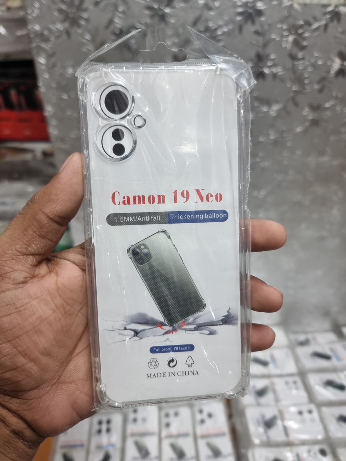 Picture of For Tecno Camon 19 Neo Clear Cover Soft Thin Anti-Scratches Crystal Case(Transparent)