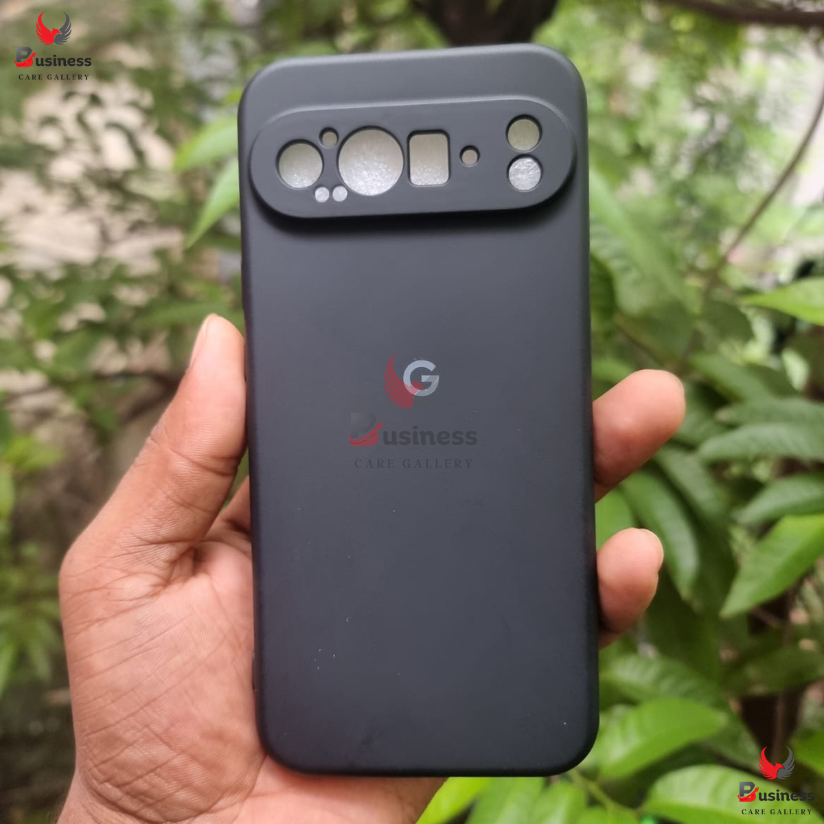 Picture of Original Liquid Silicone Phone Case For Google Pixel 9 pro Shockproof Soft Cover For Google Pixel 9 Pro Accessories