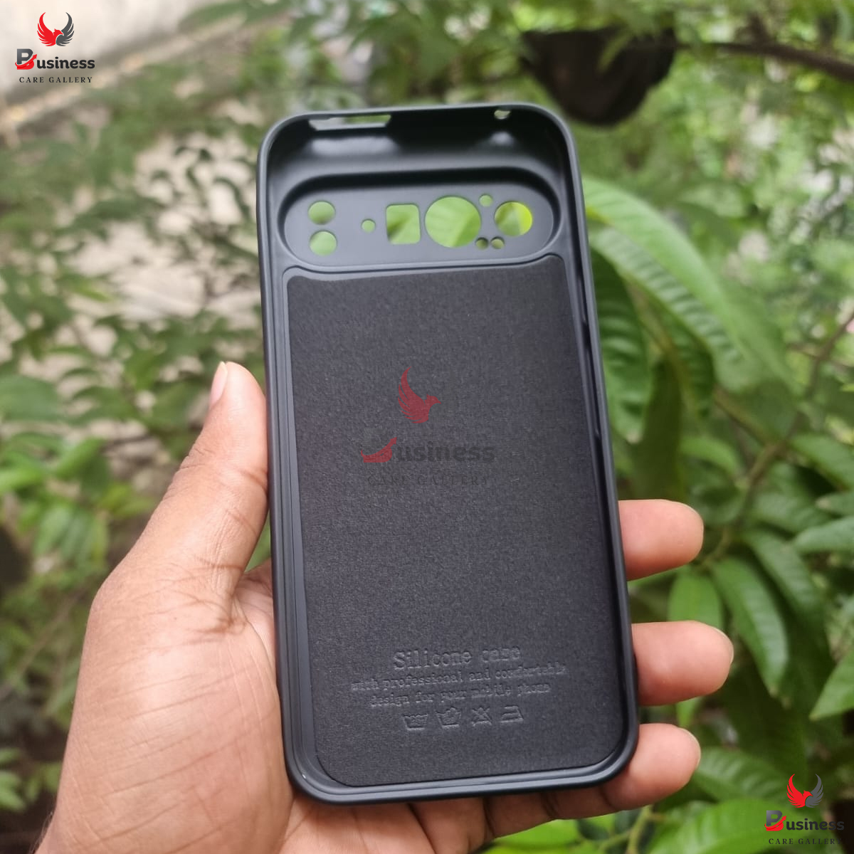 Picture of Original Liquid Silicone Phone Case For Google Pixel 9 pro Shockproof Soft Cover For Google Pixel 9 Pro Accessories