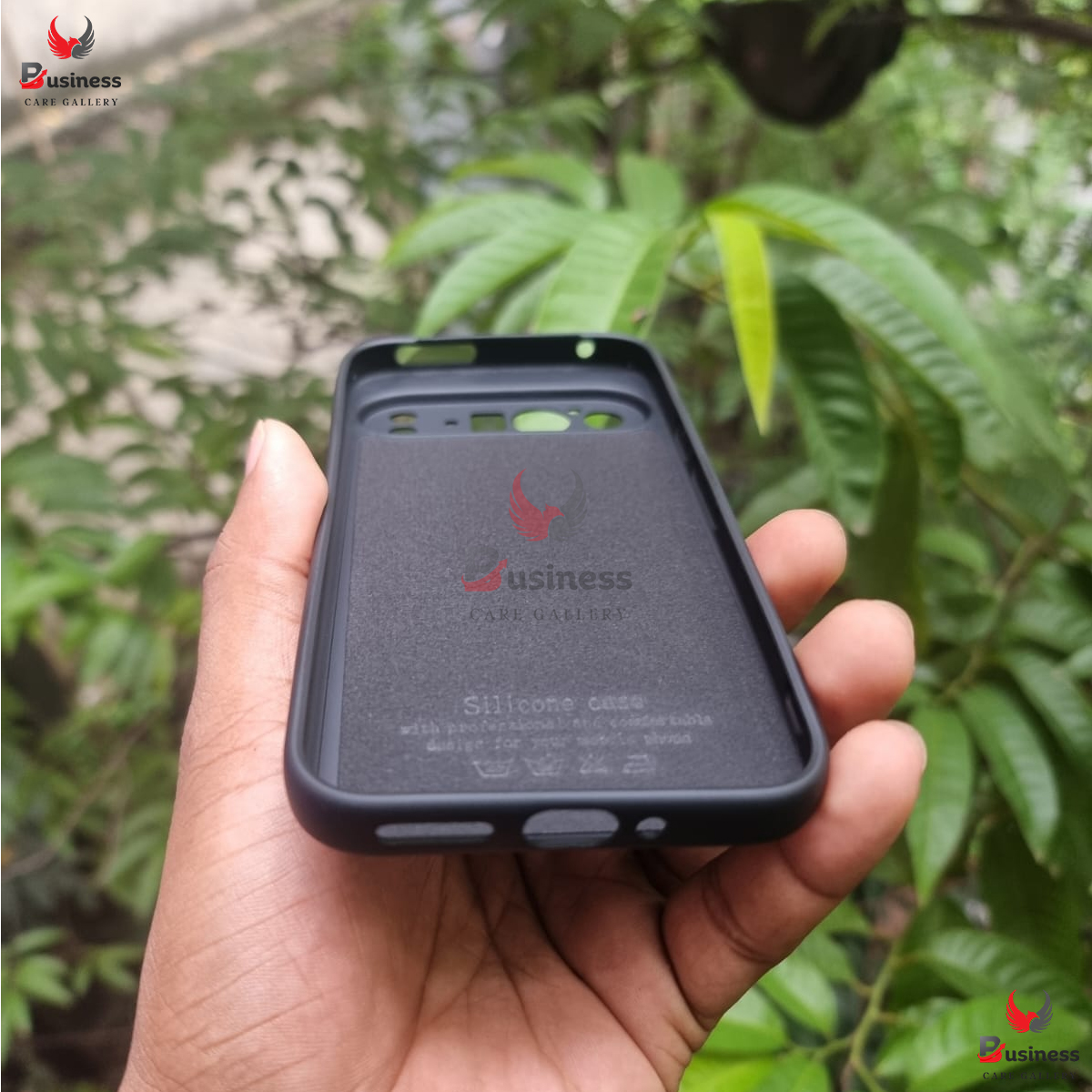 Picture of Original Liquid Silicone Phone Case For Google Pixel 9 pro Shockproof Soft Cover For Google Pixel 9 Pro Accessories