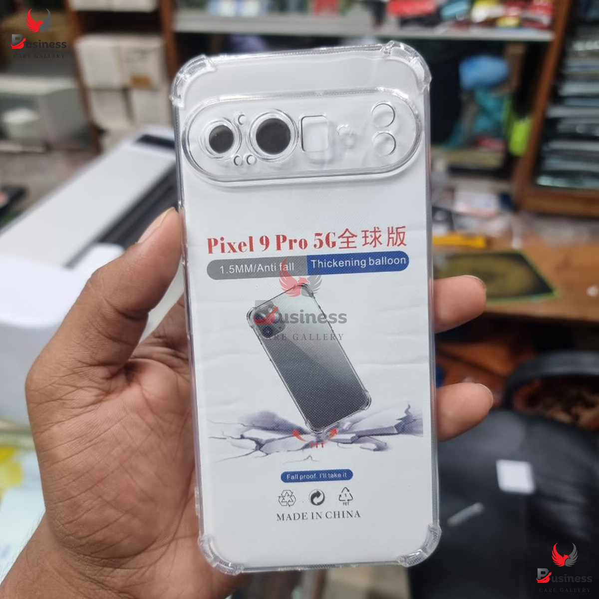 Picture of Transparent Shockproof PC+TPU Magsafe Case For Google Pixel 9 Pro  Frosted Magnetic Wireless Charging Phone Back Cover