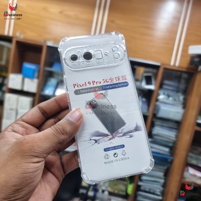 Picture of Transparent Shockproof PC+TPU Magsafe Case For Google Pixel 9 Pro  Frosted Magnetic Wireless Charging Phone Back Cover