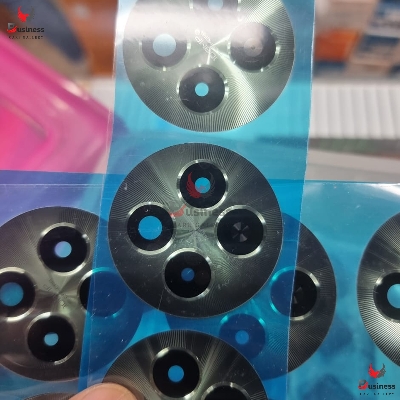 Picture of Realme 12 main Camera glass Protector Rear Protector,Upgraded  Clear Scratch Resistant [With Photo Friendly Flash Cut]