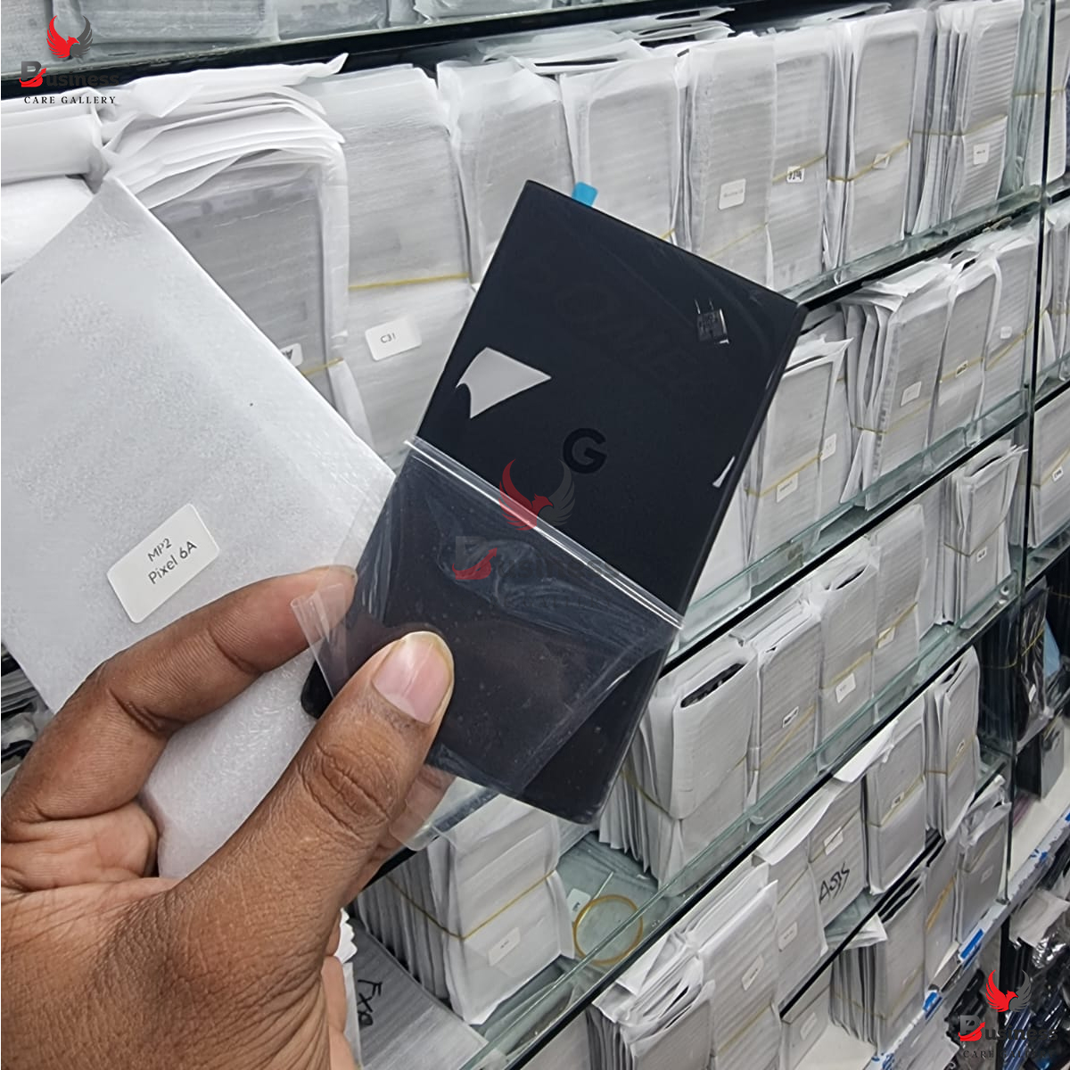 Picture of Google Pixel 6A Back Glass Battery Cover Housing Case for Google Pixel 6A  Rear Door Cover Rear Door Cover