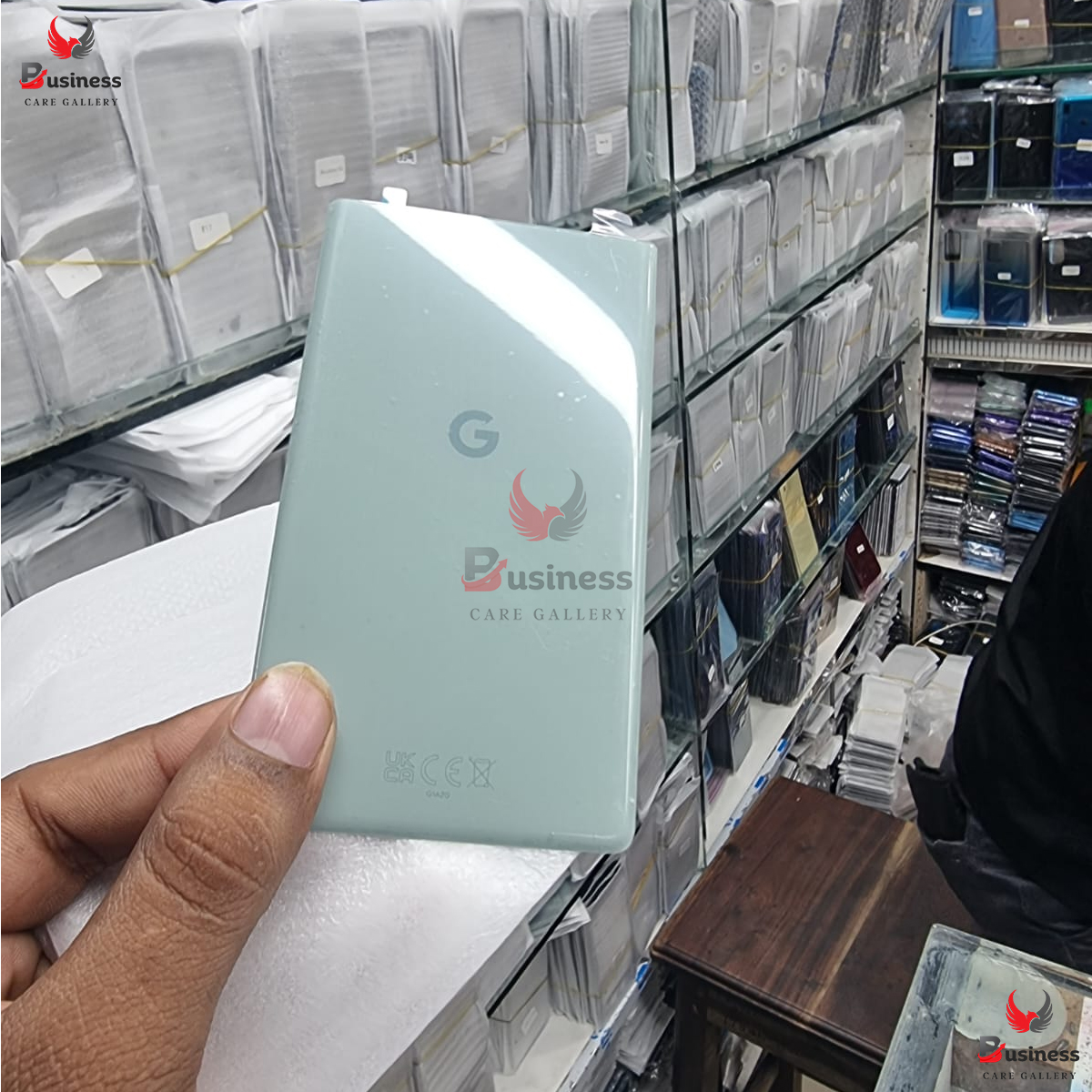 Picture of Google Pixel 6A Back Glass Battery Cover Housing Case for Google Pixel 6A  Rear Door Cover Rear Door Cover