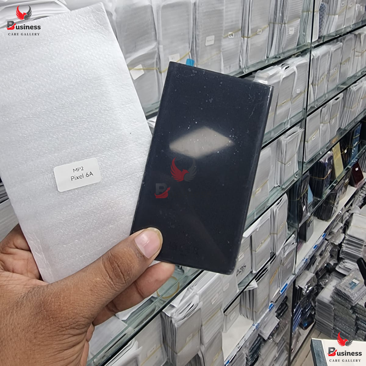 Picture of Google Pixel 6A Back Glass Battery Cover Housing Case for Google Pixel 6A  Rear Door Cover Rear Door Cover