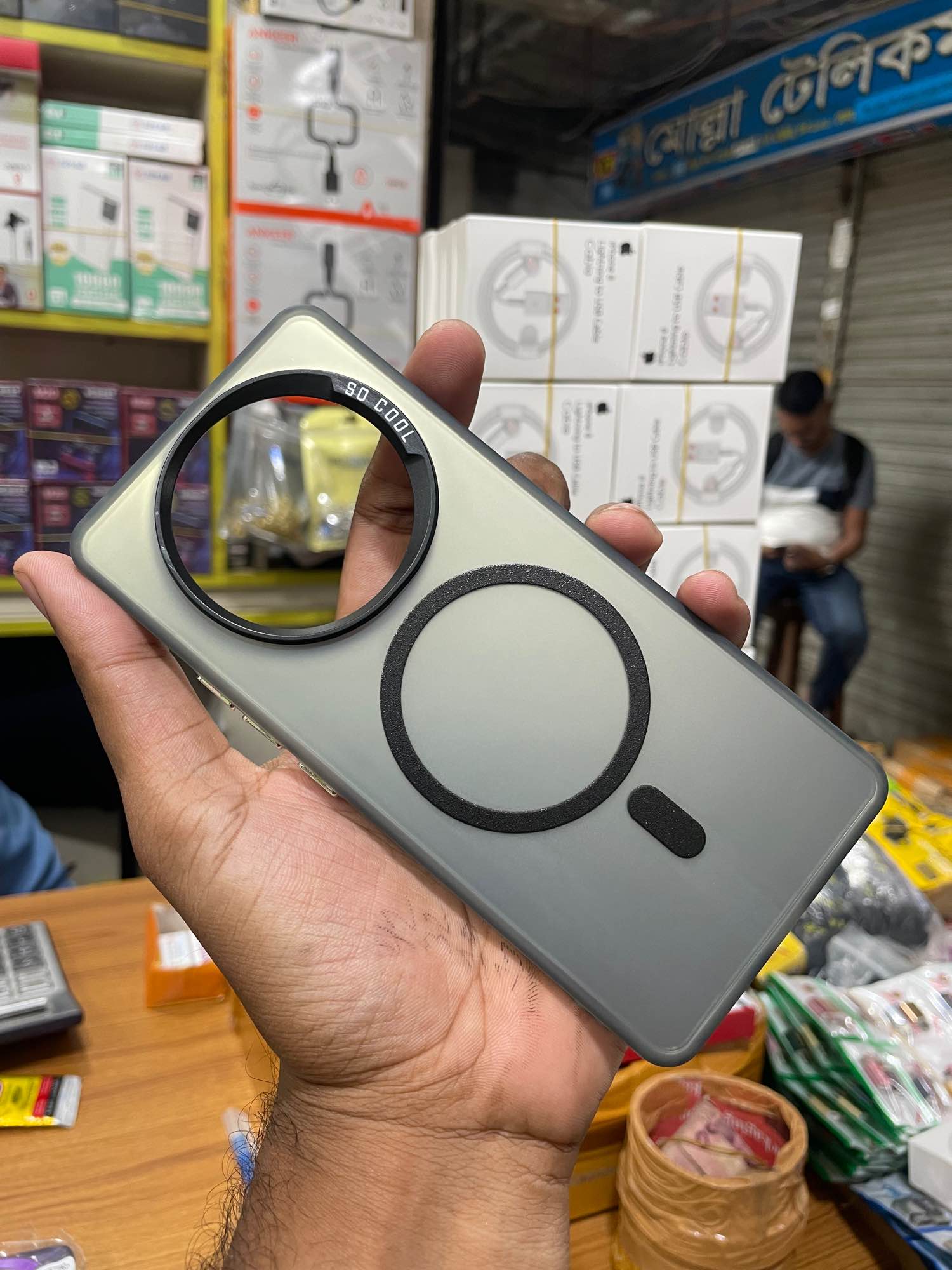 Picture of Realme 11 pro+ luxury macsafe so cool mobile backcover