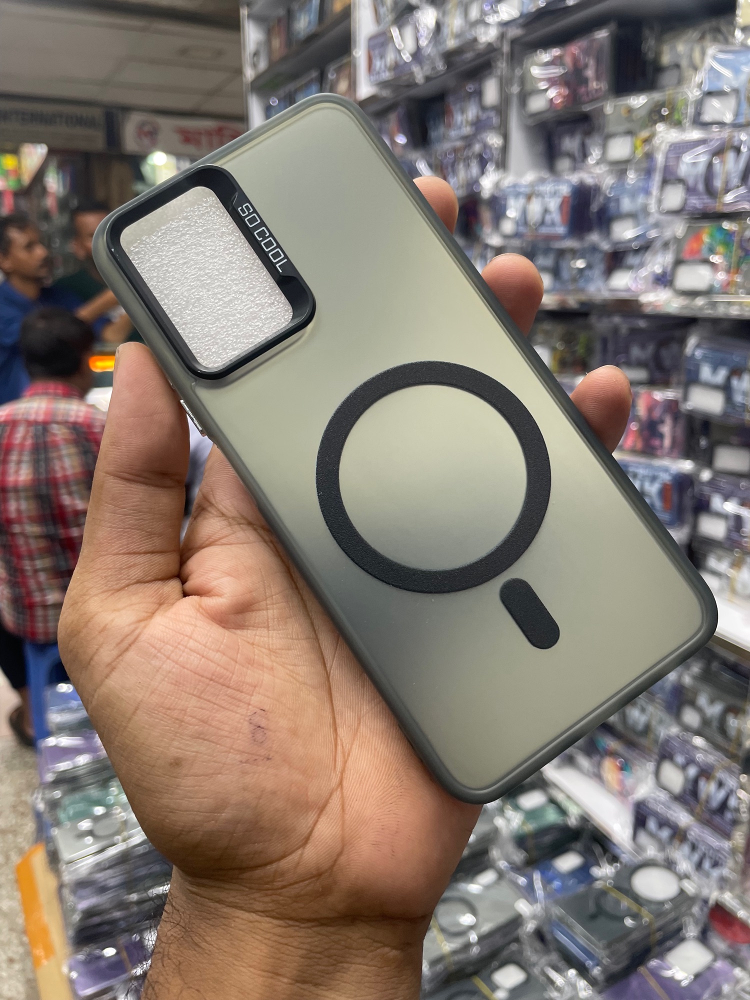 Picture of Vivo Y21/Y21S luxury macsafe mobile backcover