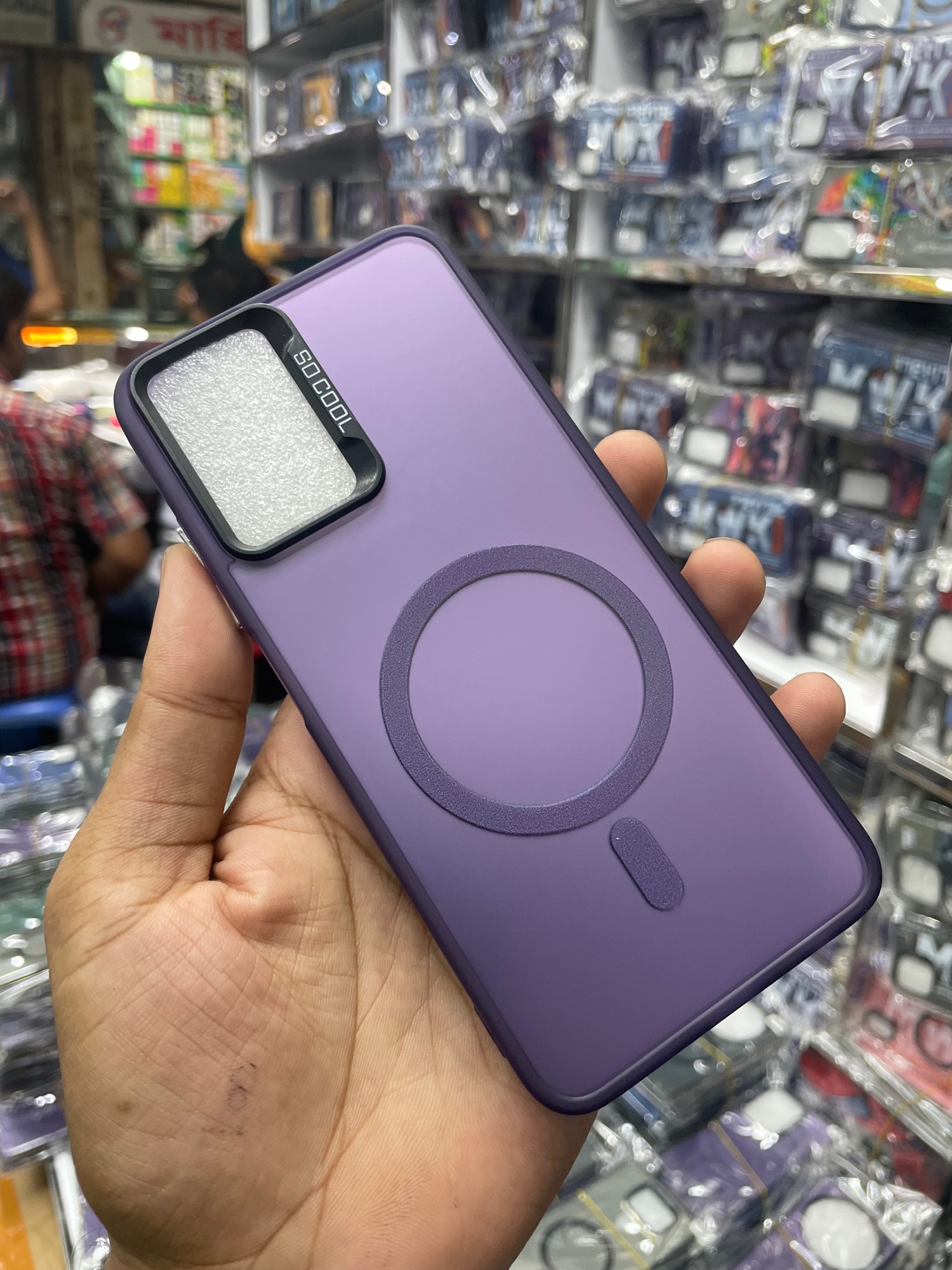 Picture of Vivo Y21/Y21S luxury macsafe mobile backcover