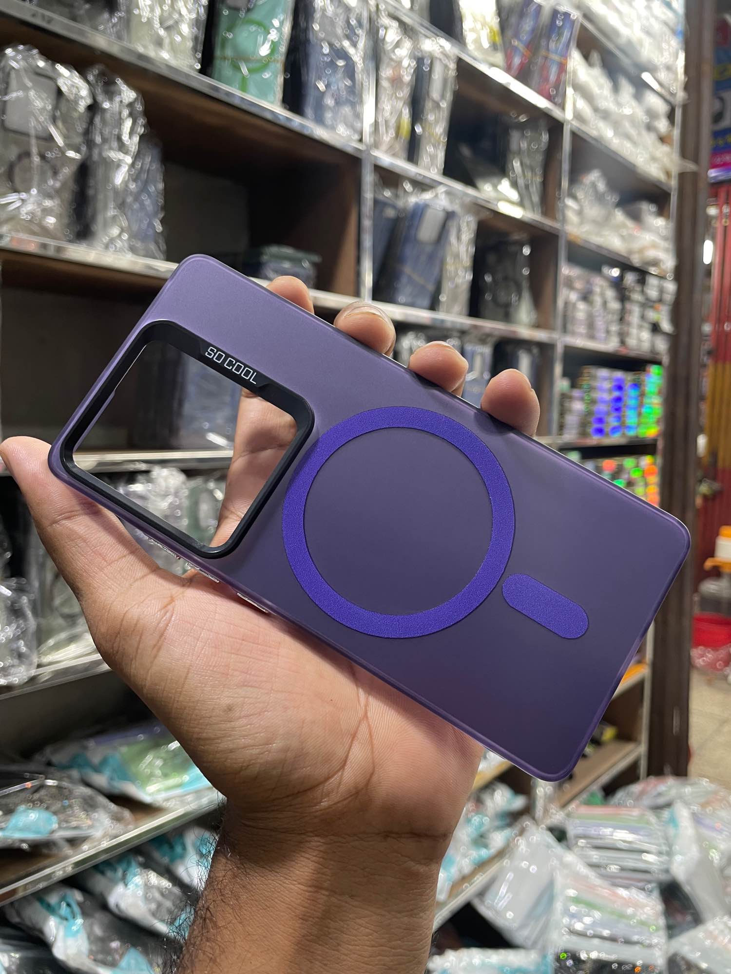 Picture of Redmi Note 13 pro 4g luxury macsafe so cool mobile backcover