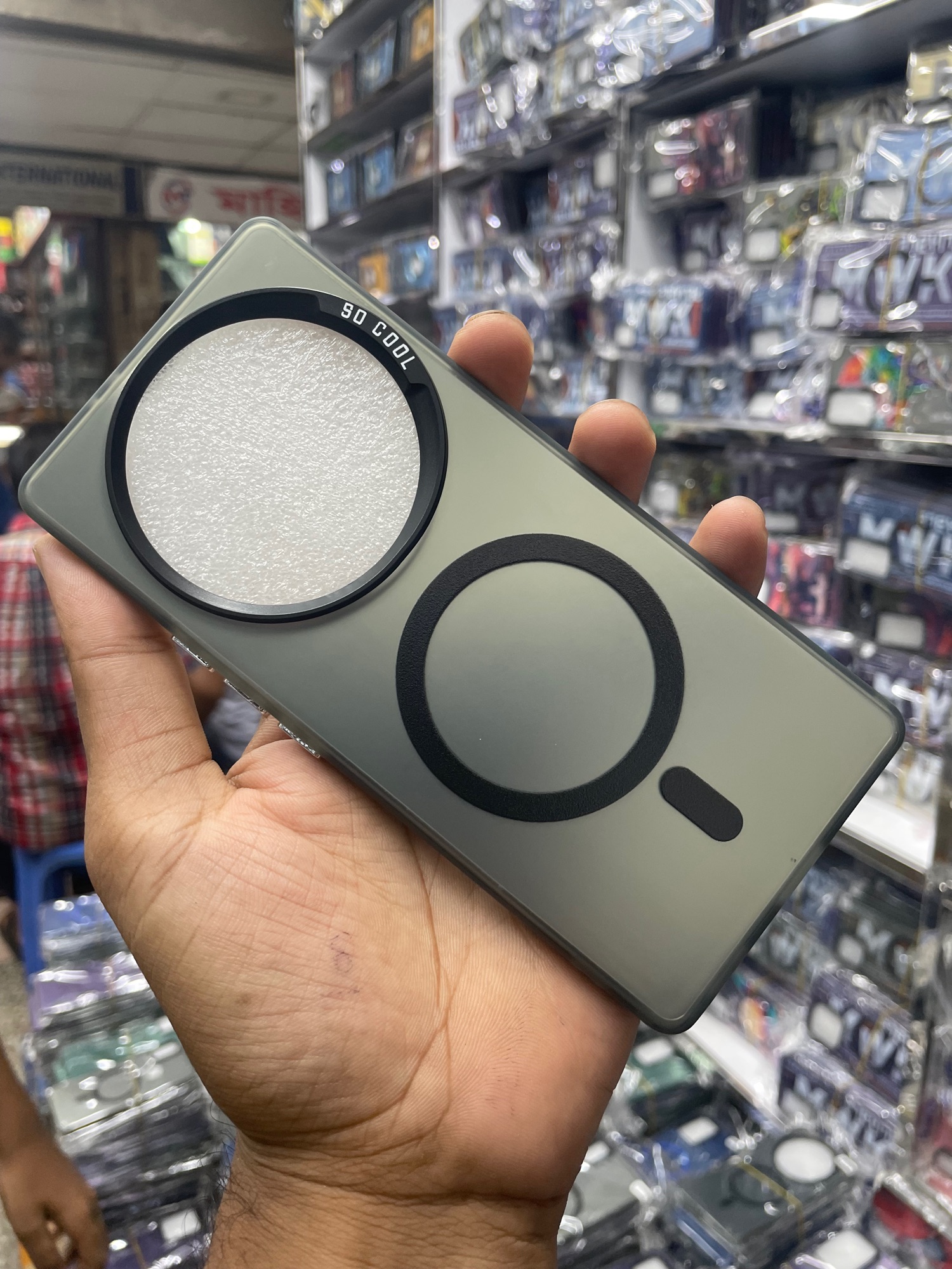 Picture of Redmi A3 2024 luxury macsafe so cool mobile backcover