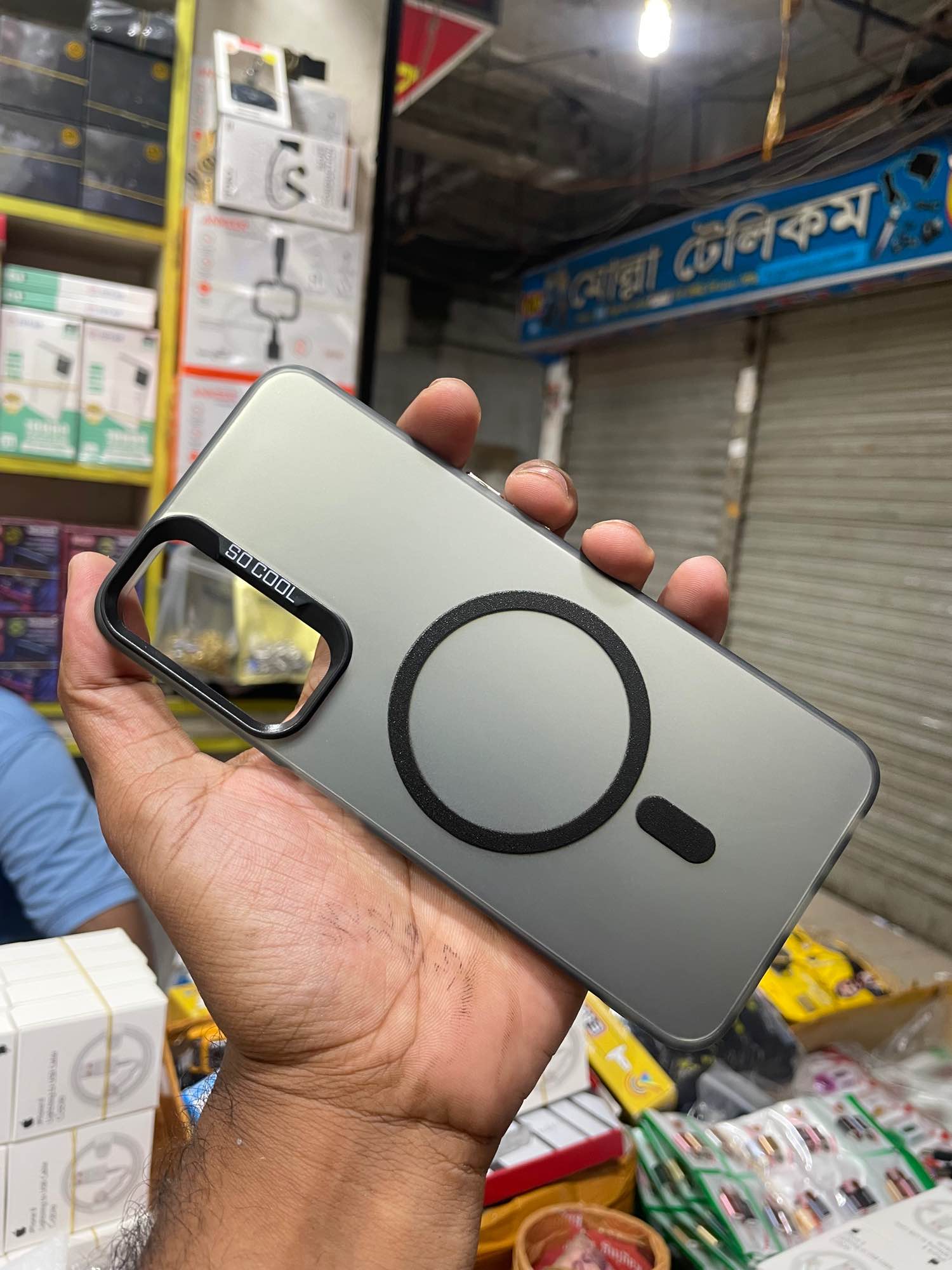 Picture of Oppo A78 4g luxury macsafe so cool mobile backcover