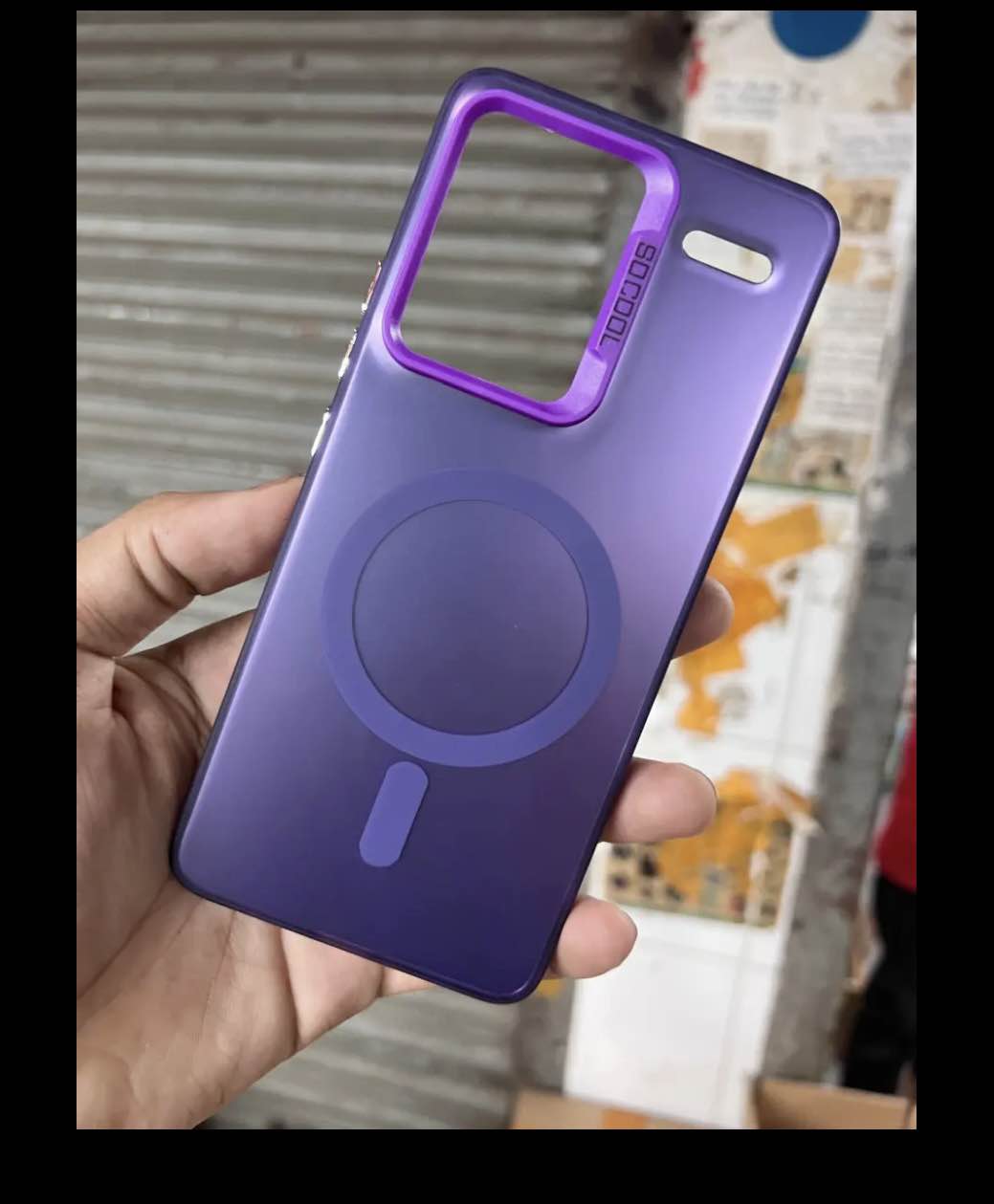 Picture of Redmi note 13 pro +(5g) luxury macsafe mobile backcover