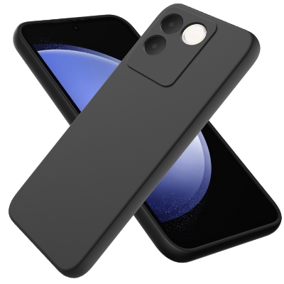 Picture of For Vivo iQOO Z7 Pro 5G Slim Matte Cover Liquid Silicone Stylish and Protective Back Cover Case for Your Device