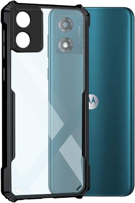 Picture of For Motorola Moto G04 Edge-Reinforced Shockproof Cushion xundd Back Clear Hybrid Transparent Hard Cover Casing