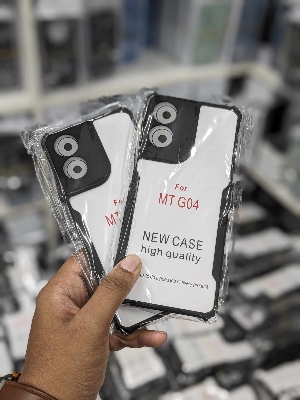 Picture of For Motorola Moto G04 Edge-Reinforced Shockproof Cushion xundd Back Clear Hybrid Transparent Hard Cover Casing