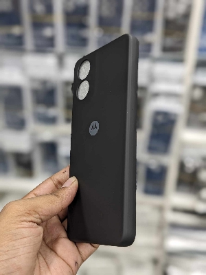 Picture of For Motorola Moto G04 Luxury Silicon Protect Back Cover Soft Case - Camera