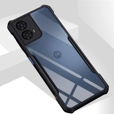 Picture of Motorola G24 / G24 Power Back Cover ShockProof Airbinger Longlasting Clear Transparent Hard Case With Camera Bump Protection Motorola G24 Power / G24 Back Case MotorolaG24