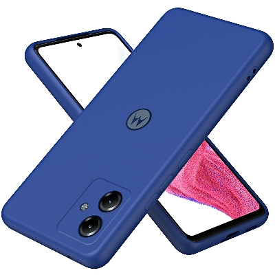 Picture of for Motorola Moto G14 cover Ultra Thin Soft Silicone Anti Fingerprint Protective Case