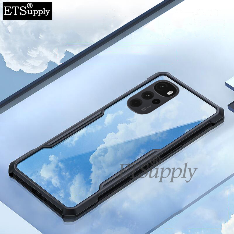 Picture of Phone case Moto G22 Transparent Clear Air Protector Soft Frame Hard Armor Back cover Motorola Moto G22