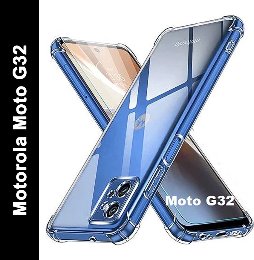 Picture of Motorola Moto G32 Premium Silicone Case Crystal Clear Soft TPU Ultra-Thin Transparent Flexible Protective Mobile Phone Back Cover