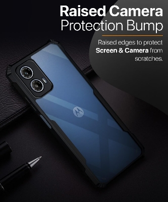 Picture of For Motorola Moto G34 5G Transparent Premium Quality Back Cover Phone Case