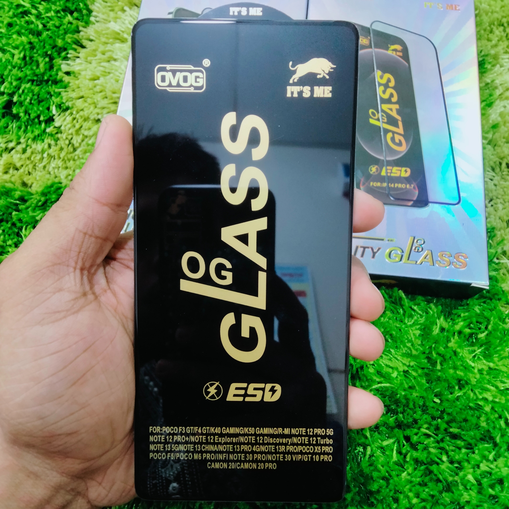 Picture of OG Glass Protector For Tecno Camon 20 Pro, CK7n Screen Gorilla Camon20pro